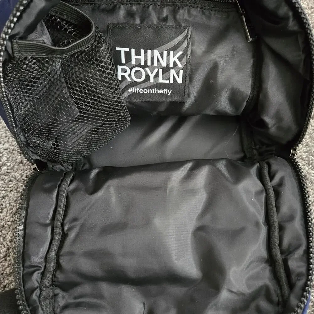 Think Royln‎ small women's backpack in dark  blue